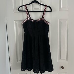 Target Black Dress with sequin accents